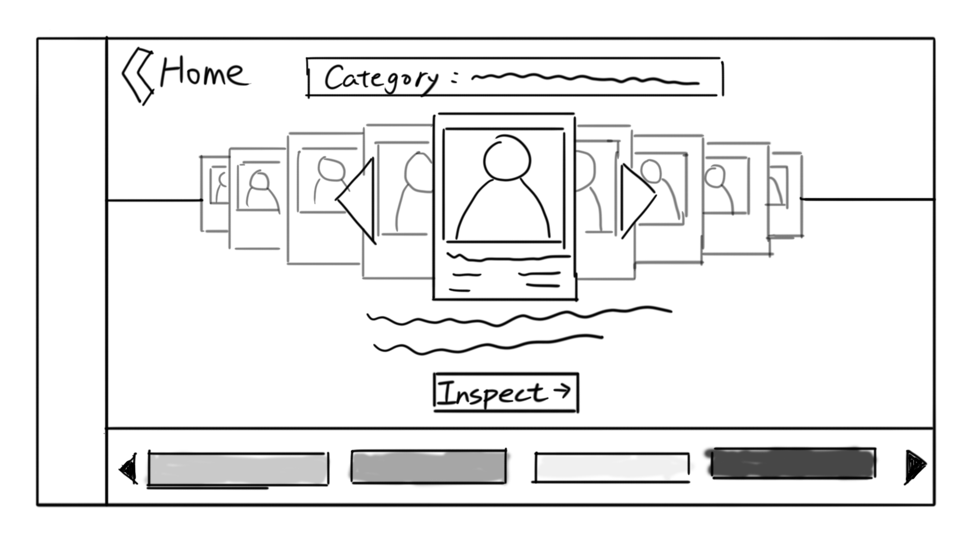 Career RPG Paper Wireframe 1